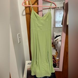 Aritiza Sunday Green Dress